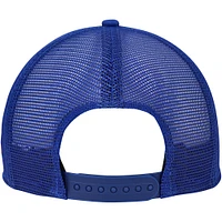 Men's New Era Royal New York Giants  A-Frame Trucker 9FORTY Adjustable Hat