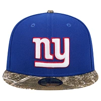 Men's New Era Royal York Giants Active Two-Tone Camo 59FIFTY Fitted Hat
