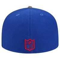 Men's New Era Royal York Giants Active Two-Tone Camo 59FIFTY Fitted Hat