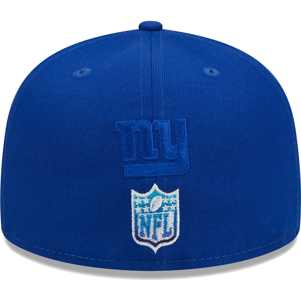Men's New Era Royal York Giants Gradient 59FIFTY Fitted Hat