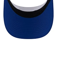 Men's New Era White/Royal New York Giants 2024 NFL Training Camp Adjustable Visor