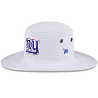Bob New Era blanc pour homme des Giants de New York 2024 NFL Training Camp Panama