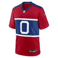 Men's Nike Brian Burns Century Red New York Giants Alternate Game Jersey