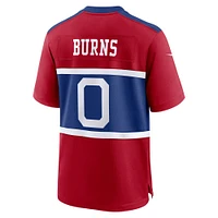 Men's Nike Brian Burns Century Red New York Giants Alternate Game Jersey