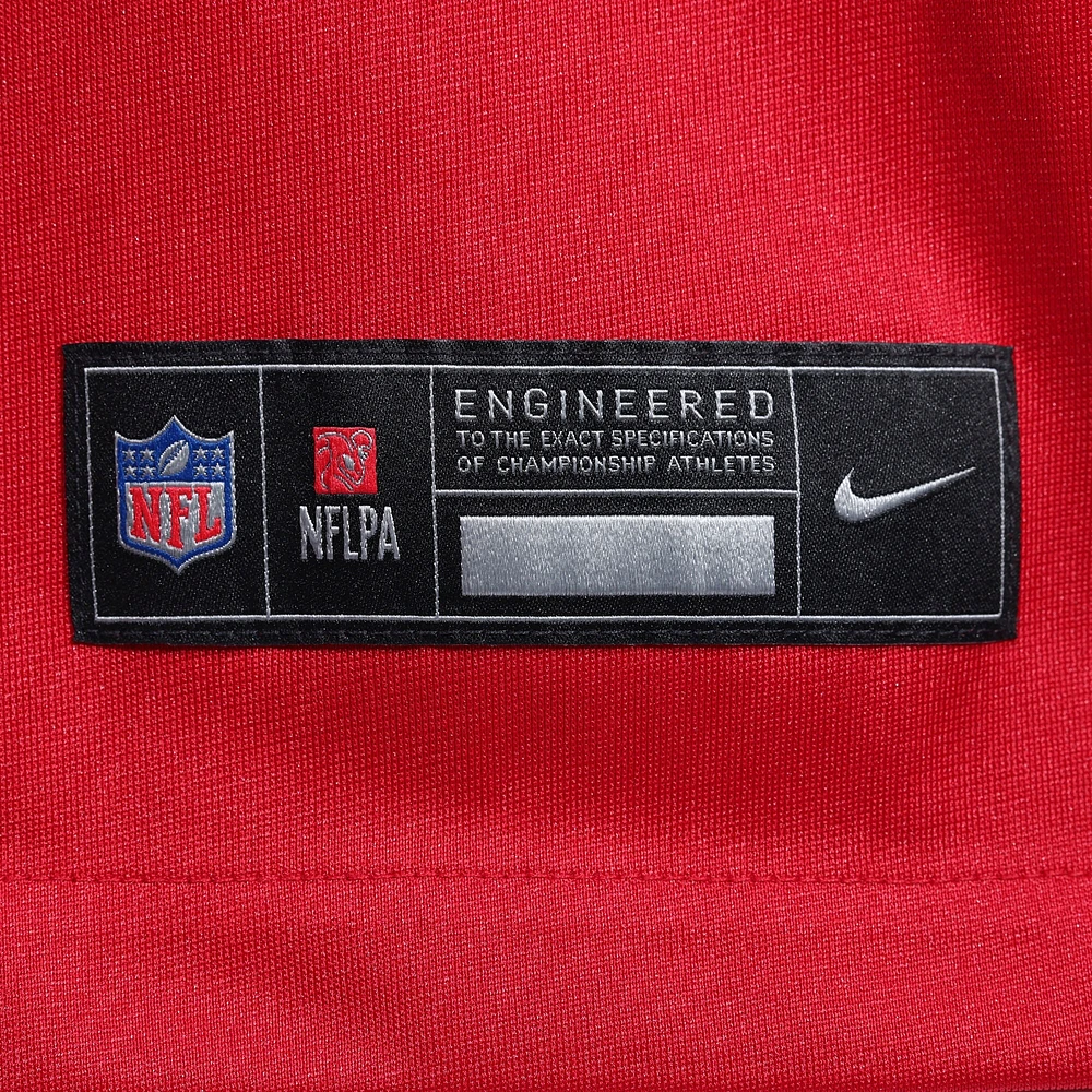 Men's Nike Brian Burns Century Red New York Giants Alternate Game Jersey