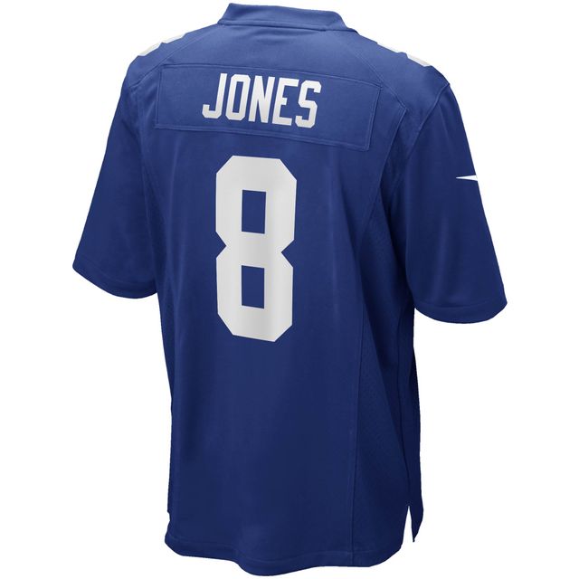 Joueur de jeu pour hommes Daniel Jones Royal New York Giants Nike - Chandail
