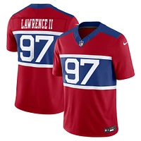 Nike Dexter Lawrence II Century Rouge pour hommes New York Giants Alternate Vapor F.U.S.E. Maillot limité