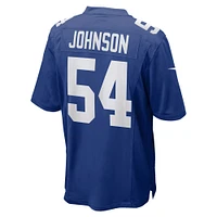Men's Nike Dyontae Johnson  Royal New York Giants Team Game Jersey