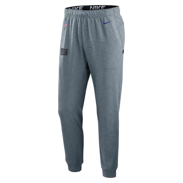 Pantalon de survêtement Performance pour homme New York Giants Sideline Pop Player Nike gris chiné