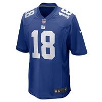 Maillot de joueur à domicile Isaiah Hodgins Royal New York Giants Nike pour homme