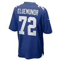 Men's Nike Jermaine Eluemunor  Royal New York Giants Team Game Jersey