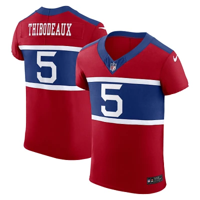 Nike Kayvon Thibodeaux Century Rouge pour hommes New York Giants Alternate Vapor F.U.S.E. Maillot de joueur d'élite