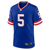 Maillot de match joueur classique Nike Kayvon Thibodeaux Royal New York Giants pour homme