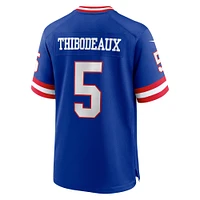 Maillot de match joueur classique Nike Kayvon Thibodeaux Royal New York Giants pour homme