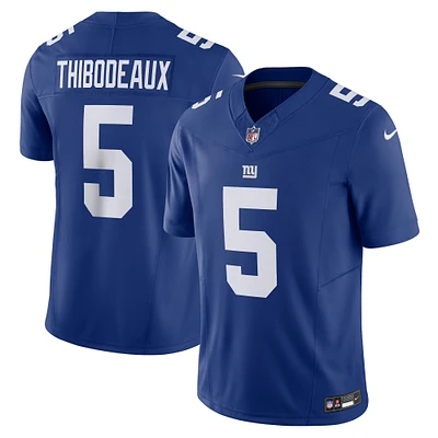 Nike Kayvon Thibodeaux Royal New York Giants Vapor F.U.S.E. Maillot limité