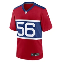 Men's Nike Lawrence Taylor Century Red New York Giants Alternate Retired Player Game Jersey