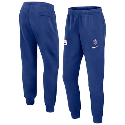 Men's Nike Royal New York Giants 2024 Sideline Club Pants