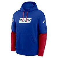 Men's Nike Royal New York Giants Alternate Logo Club Pullover Hoodie