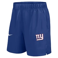 Short Nike Royal New York Giants Blitz Victory Performance pour homme