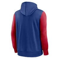 Men's Nike  Royal New York Giants Performance Full-Zip Hoodie