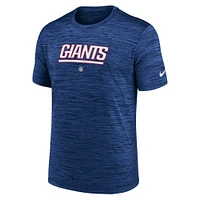 Men's Nike Royal New York Giants Velocity Performance T-Shirt