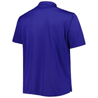 Men's Royal New York Giants Big & Tall Birdseye Polo