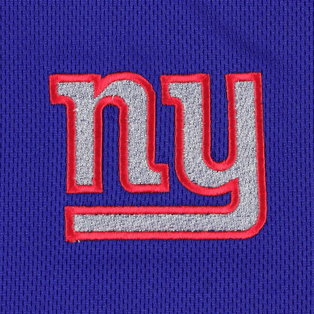 Men's Royal New York Giants Big & Tall Birdseye Polo