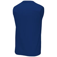 Men's Royal New York Giants Big & Tall Muscle Tank Top