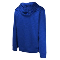 Men's Royal New York Giants Streak Fleece Pullover Hoodie