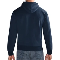 Men's Starter Navy New York Giants 1925 Collection Pullover Hoodie