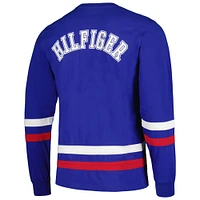 Men's Tommy Hilfiger Royal/Red New York Giants Nolan Long Sleeve T-Shirt