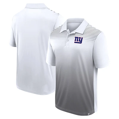 Polo Sandlot Game blanc/gris pour homme des New York Giants