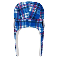 Casquette trappeur Sherpa à carreaux New Era Royal York Giants