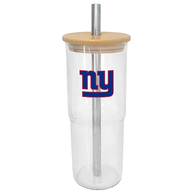 Verre à vin en verre de 24 oz des Giants de New York