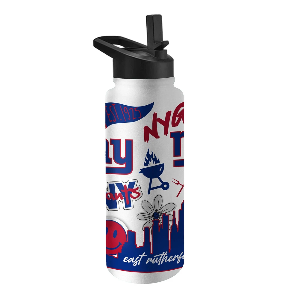 Géants de New York 34 oz. Bouteille Quencher native