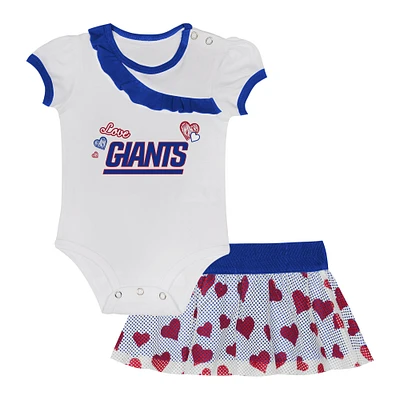 V110833 Giants 000 24 Ensemble de jupe et pantalon pour nouveau-né Love My Team KIDINFSET 9K1N1FG9N #22