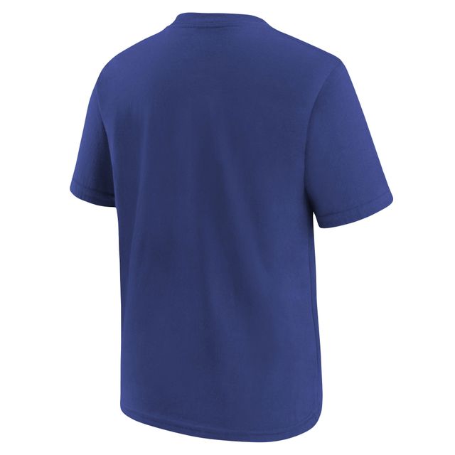 Préscolaire Nike Royal New York Giants Icon Wordmark - T-shirt