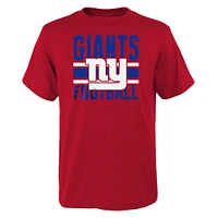 Preschool Red/Royal New York Giants Fan Fave T-Shirt Combo Set