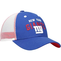 Preschool Royal New York Giants Core Lockup Trucker Adjustable hat