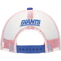 Preschool Royal New York Giants Core Lockup Trucker Adjustable hat