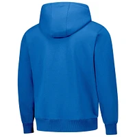 Unisex Dunbrooke  Royal New York Giants Defender Quarter-Zip Hoodie