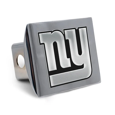 Housse d'attelage en métal chromé de qualité supérieure WinCraft New York Giants