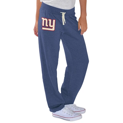 G-III 4Her pour femmes par Carl Banks Blue New York Giants Scrimmage - Pantalon