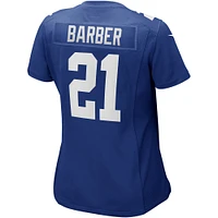 Women's Nike Tiki Barber Royal New York Giants Game Retired Player Jersey