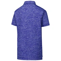 Youth Wes & Willy Royal New York Giants Cloudy Yarn Polo