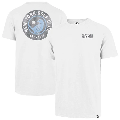 T-shirt blanc pour homme '47 TGL New York Golf Club Backer Scrum