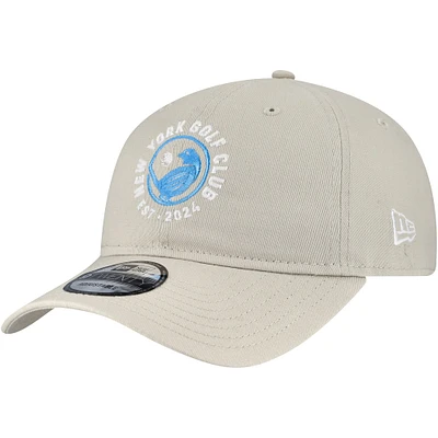Casquette ajustable New Era Tan New York Golf Club TGL Team 9TWENTY pour homme