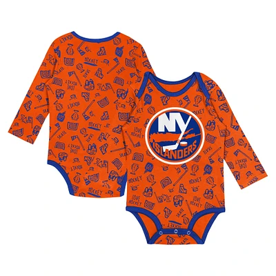 Body à manches longues Dynamic Defender des Royal New York Islanders pour bébé