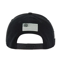 Men's '47 Black New York Islanders OHT Military Appreciation Homeland Honor and Defend Hitch Adjustable Hat