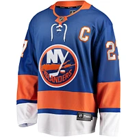 Men's Fanatics Anders Lee Royal New York Islanders Home Captain Patch Breakaway Player Jersey